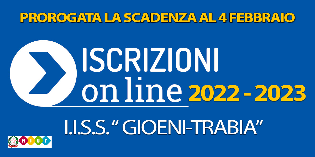 Iscrizioni on lineNEW